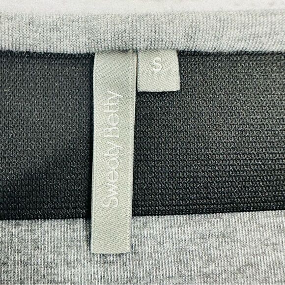 Sweaty Betty Women’s Size Small Cantar Luxe Gray Pencil Skirt with Black Trim - Picture 10 of 12